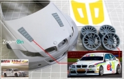 Z170 1/24 BMW 320si (E90) BTCC 2012 eBay option parts