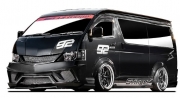 Z171 1/24 Hiace S.A.D Custom Stinger J high roof ver. part set for Aoshima