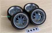 ZR112 1/24 18 inch SSR Professor MS3 rim set