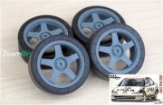 ZR118 1/24 17 inch Asahitec EG JTCC rim set