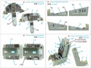 [사전 예약] QD48415 1/48 F-15D 3D-Printed & coloured Interior on decal paper (Academy)