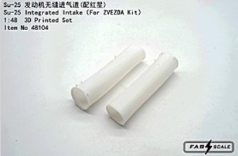 Fa48104 1/48 Su-25 Integrated Intake (Zvezda)