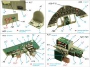 [사전 예약] QD32186 1/32 F4F-3 Wildcat 3D-Printed & coloured Interior on decal paper (Trumpeter)