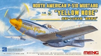 [사전 예약] LS-009 1/48 P-51D Mustang Fighter Yellow Nose