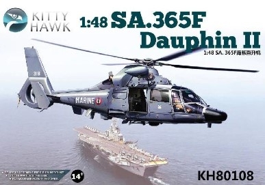 [사전 예약] KH80108 1/48 Dauphin II Helicopter SA365F AS565SA