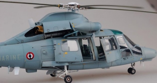 [사전 예약] KH80108 1/48 Dauphin II Helicopter SA365F AS565SA