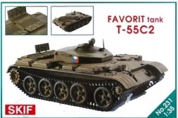 MK231 1/35 T-55C2 FAVORIT tank (1/35)