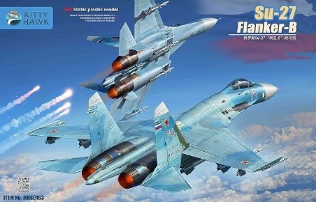 [사전 예약] KH80163 1/48 Sukhoi Su-27 FLANKER B