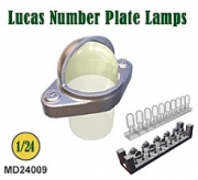 [사전 예약] MD24009 1/24 Lucas Number Plate Lamps