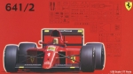 FUJ09214 1/20 Ferrari 641/2 (Mexico GP/France GP) Fujimi