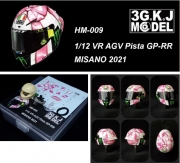 HM-009 1/12 VR AGV Pista GP-RR MISANO 2021