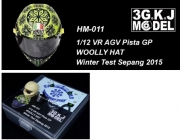 HM-011 1/12 VR AGV Pista GP WOOLLY HAT Winter Test Sepang 2015