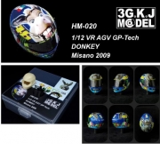 HM-020 1/12 VR AGV GP-Tech Donkey Misano 2009