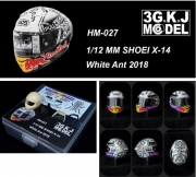 HM-027 1/12 MM SHOEI X-14 White Ant 2018