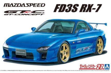 [사전 예약] AOS06147 1/24 Mazdaspeed FD3S RX-7 A Spec GT Concept '99 (Mazda)