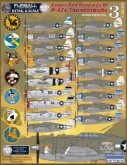 FURF/D&S-4831 1/48 Colors and Markings of P-47s Part 3