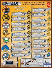 FURF/D&S-4830 1/48 Colors and Markings of P-47s Part 2