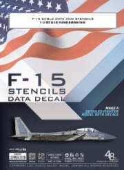 [사전 예약] G48069 1/48 F-15 EAGLE DATA AND STENCILS