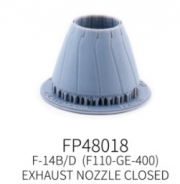 [사전 예약] FP48018 1/48 F-14B/D Exhaust Nozzle Closed (F110-GE-400)  Tamiya