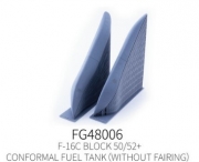 [사전 예약] FG48006 1/48 F-16 Conformal Fuel Tank（Without fairing）for Tamiya