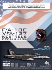 [사전 예약] G48034 1/48 VFA-137 Kestrels F/A-18E CVN-70- 2017