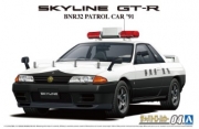 [사전 예약] AOS06284 1/24 Nissan BNR32 Skyline GT-R Patrol Car 91