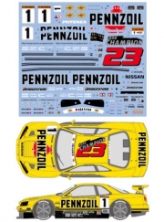 SHK-D394 1/24 Nissan R34 Pennzoil GT-R 1999 for Tamiya