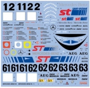 SHK-D404 1/24 Sauber Mercedes C9 1989-1990 for Tamiya