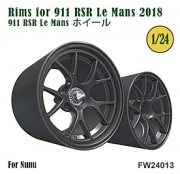 [사전 예약] FW24013 1/24 18 inch rims for 911 RSR Le Mans 2018 for Nunu