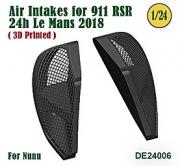 [사전 예약] DE24006 1/24 Air Intakes for 911 RSR 24h Le Mans 2018 for Nunu