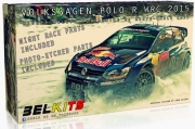 BEL010 1/24 Volkswagen Polo WRC 2015 Ogier - Latvala - Monte Carlo Belkits