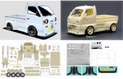 Z175 1/24 Pandem Suzuki Carry kei truck 92’