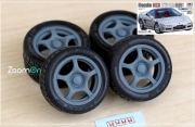 ZR125 1/24 Enkei NSX (NA1) Type R rim set (Front 15'' Rear16'') (No tyre)