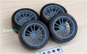 ZR126 1/24 15 inch Enkei GTC01RR rim set