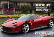 ZP-1007 Ferrari SP3 Magma Rosso Paint Set 2x30ml