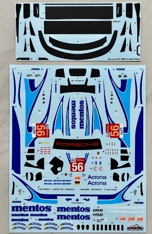 SK24192 1/24 Porsche 911 RSR FIA World Endurance Championship 24 Hours of Le mans 2020 Team Project