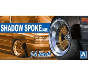 [사전 예약] 05322 1/24 Shadow Spoke (4H) 14Inch