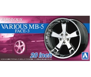 [사전 예약] 05425 1/24 Fabulous Various MB-5 FACE-3 20 Inch