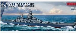 [사전 예약] PS-004 1/700 USN Battleship Missouri (BB-63)