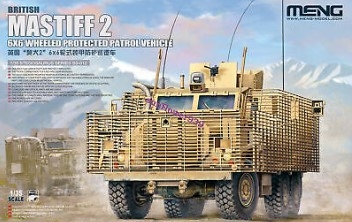 [사전 예약] SS-012 1/35 British Mastiff Dog 2 6x6 wheeled armored patrol vehicle