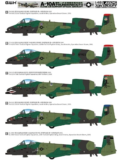 [사전 예약] L4825 1/48 A-10A Thunderbolt II