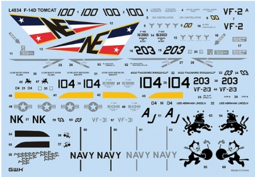 [사전 예약] L4834 1/48 F-14D SUPER TOMCAT