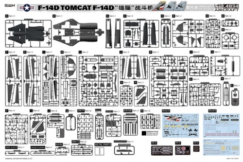 [사전 예약] L4834 1/48 F-14D SUPER TOMCAT