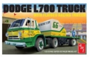 [사전 예약] AMT01368 DODGE L700 TRUCK & FLATBED RACING TRAILER