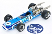 [사전 예약-수량이 매우 적습니다] K843 1/12 Matra MS11 Ver.A [ 1968 Rd.3 Monaco GP ]