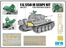 [사전 예약] RM2071 1/35 F.G.1250 IR Scope Kit for Panther Ausf.G