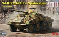 [사전 예약] RM5118 1/35 Sd.Kfz.234/4 Pz.Spahwagen w/Full Interior