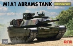 [사전 예약] RM5120 1/35 M1A1 Abrams Ukraine Update Ver. w/Workable Tracks