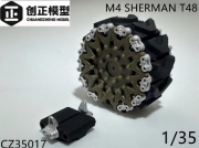 [사전 예약] CZ35017 1/35 M4 Sherman T48(Hang Glue)