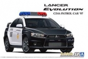 [사전 예약] AOS06282 1/24 MITSUBISHI CZ4A LANCER EVOLUTION X PATROLCAR '07 Taipei City Police Department